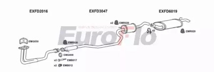 Система выпуска ОГ EuroFlo FDFIE10 1011B